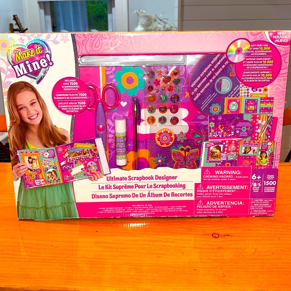 MAKE IT MINE Ultimate Scrapbook Designer Kit